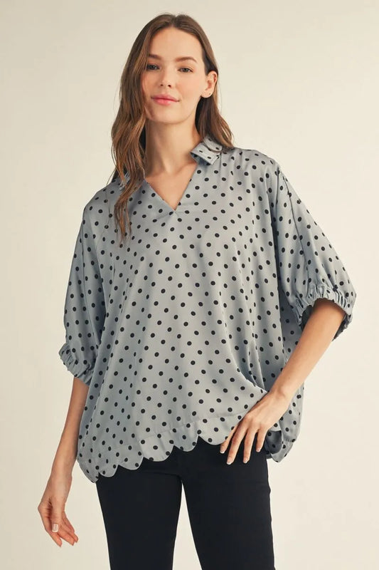 Polka Dot Fun Top