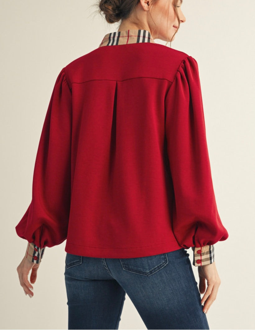 Burberry Top- 2 Colors