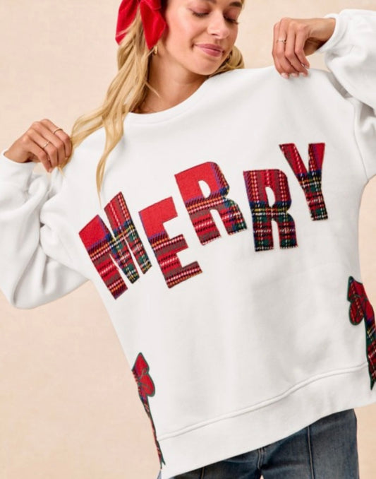 Merry Sweatshirt 2 Colors