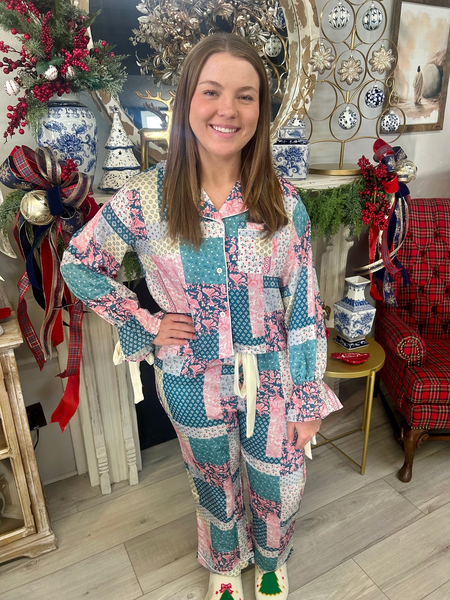 Simply Southern Patchwork Pajamas