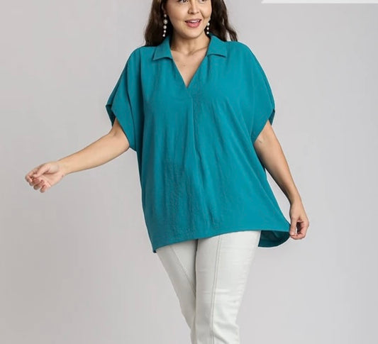 Turquoise Haven Top