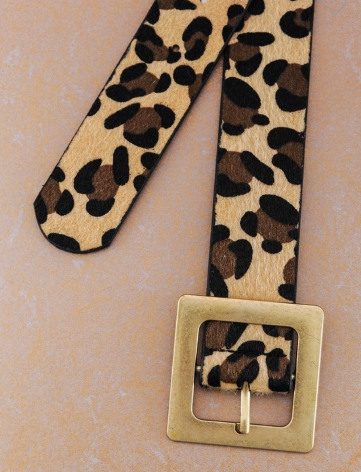 Classic Oversized Square Buckle Belts 4 Colors