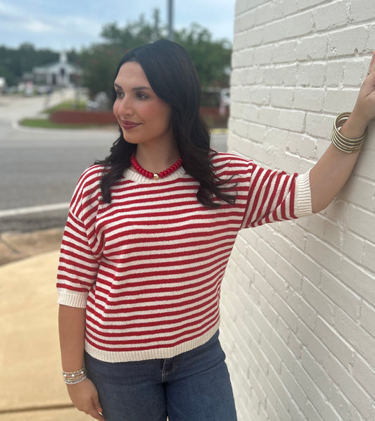 Stripes On Repeat Top