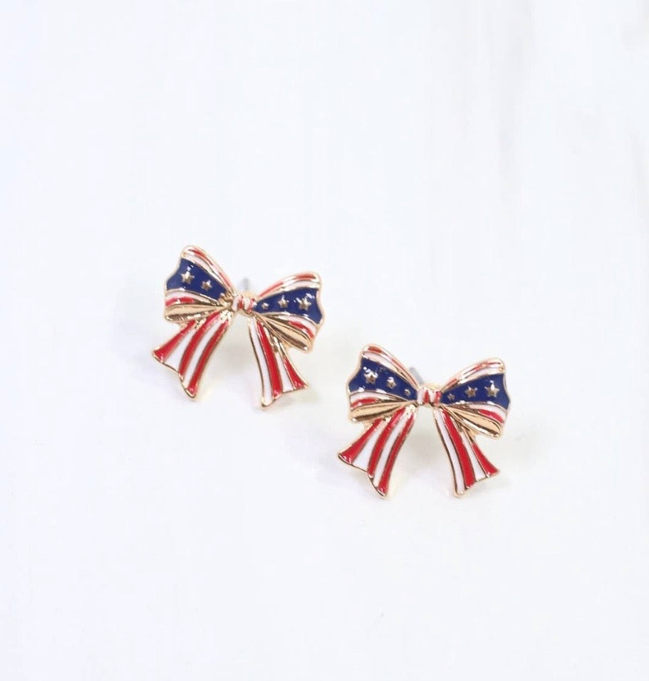 Heritage Bow Stud Earrings