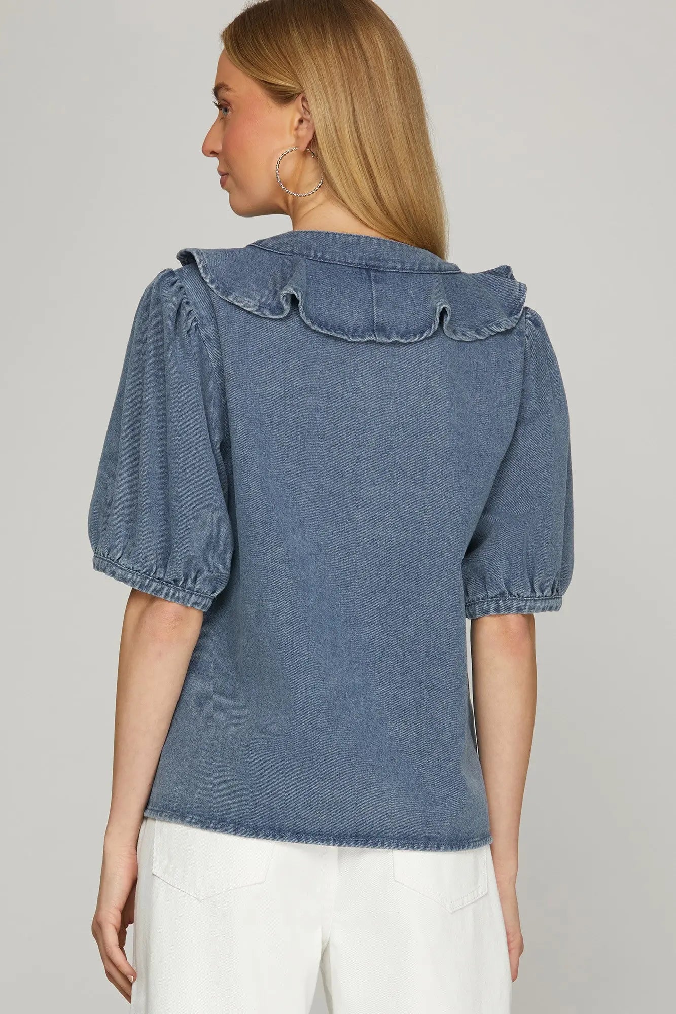 Denim Desires Top