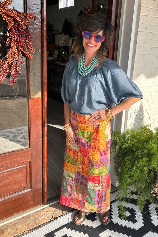 Ivy Jane Patchwork Skirt