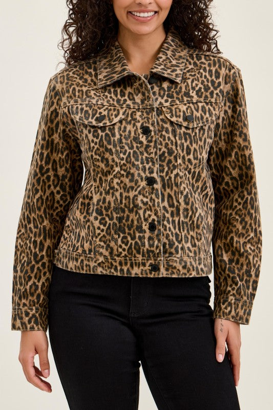 Cicly Leopard Jacket