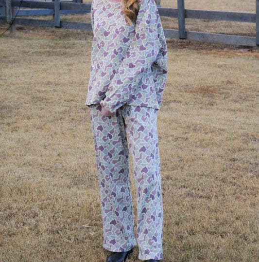 Lulu Mac Camo Waffle Pants