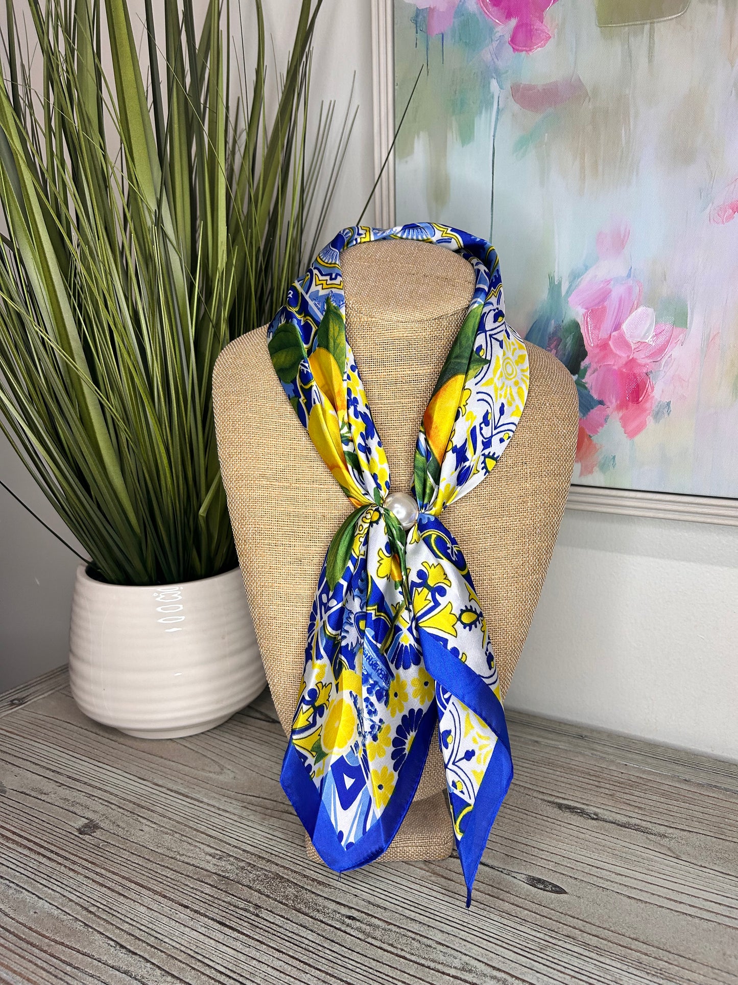 Magnetic Scarf Necklaces- 22 Printed Patterns