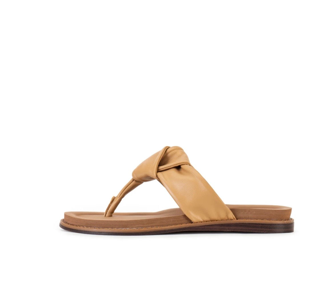 Yellow Box Caine Knotted Sandal