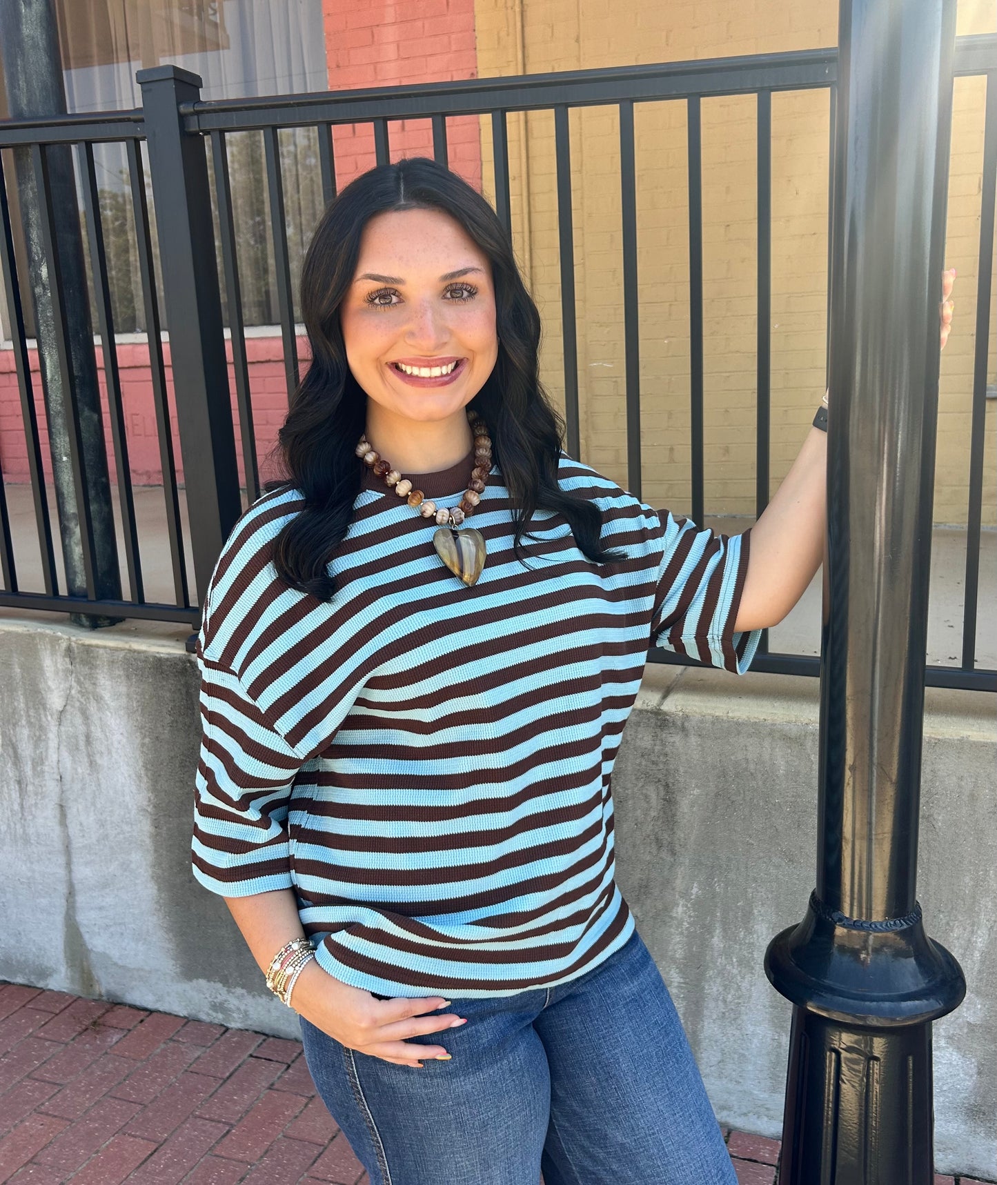 Super Star Stripe Top 2 Colors