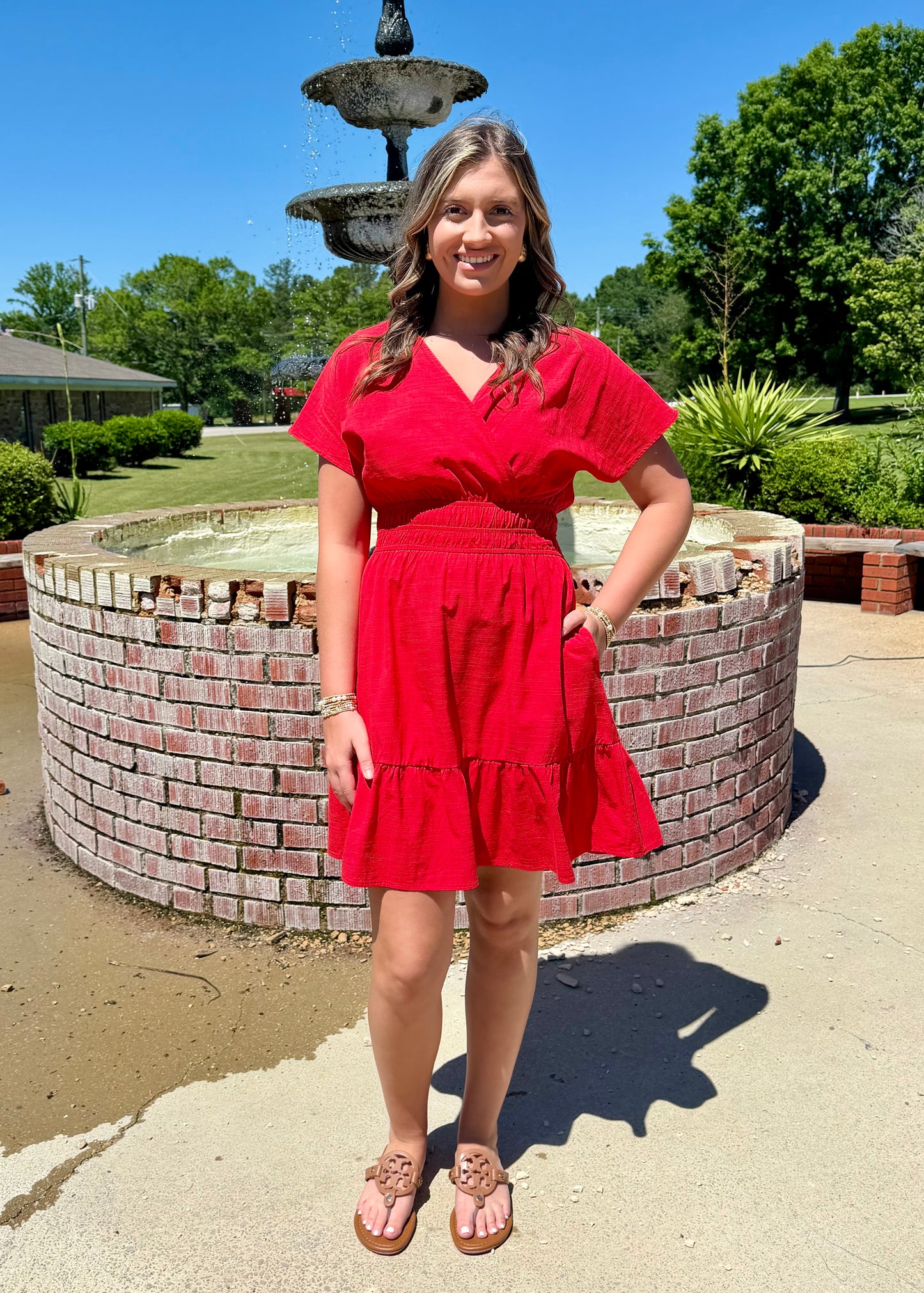 Always Radiant Red Dress