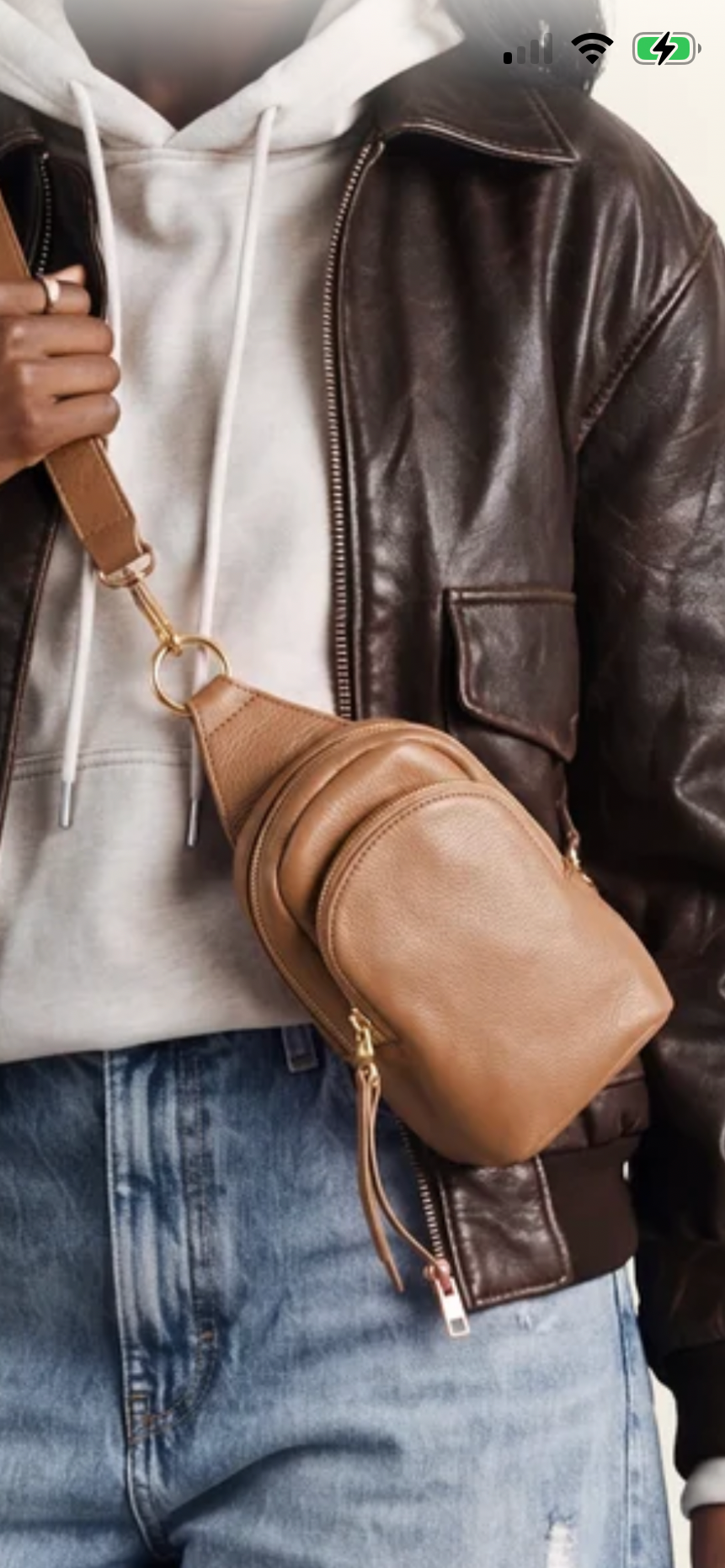 Hobo Small  Fern Crossbody
