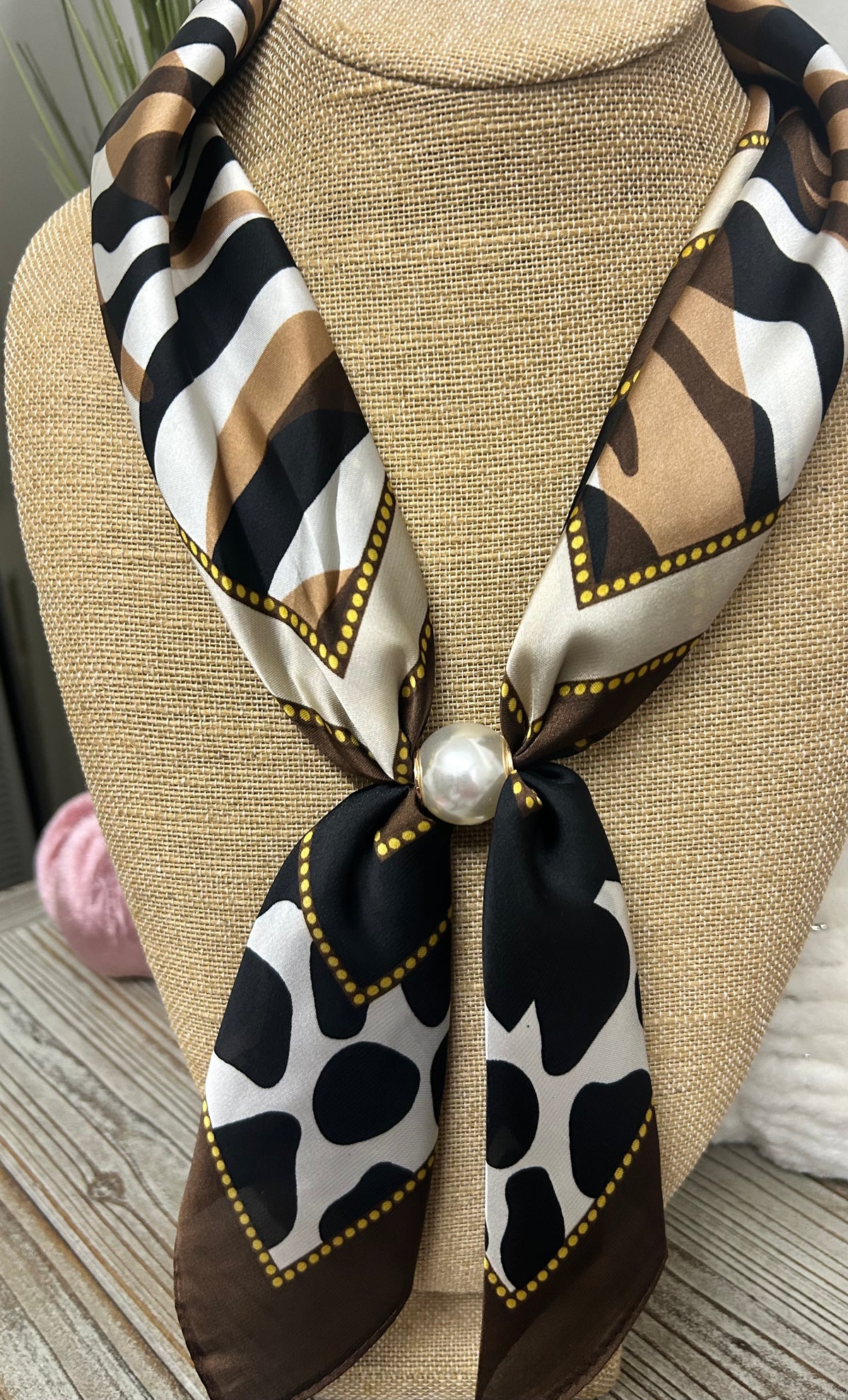 Magnetic Scarf Necklaces- 22 Printed Patterns