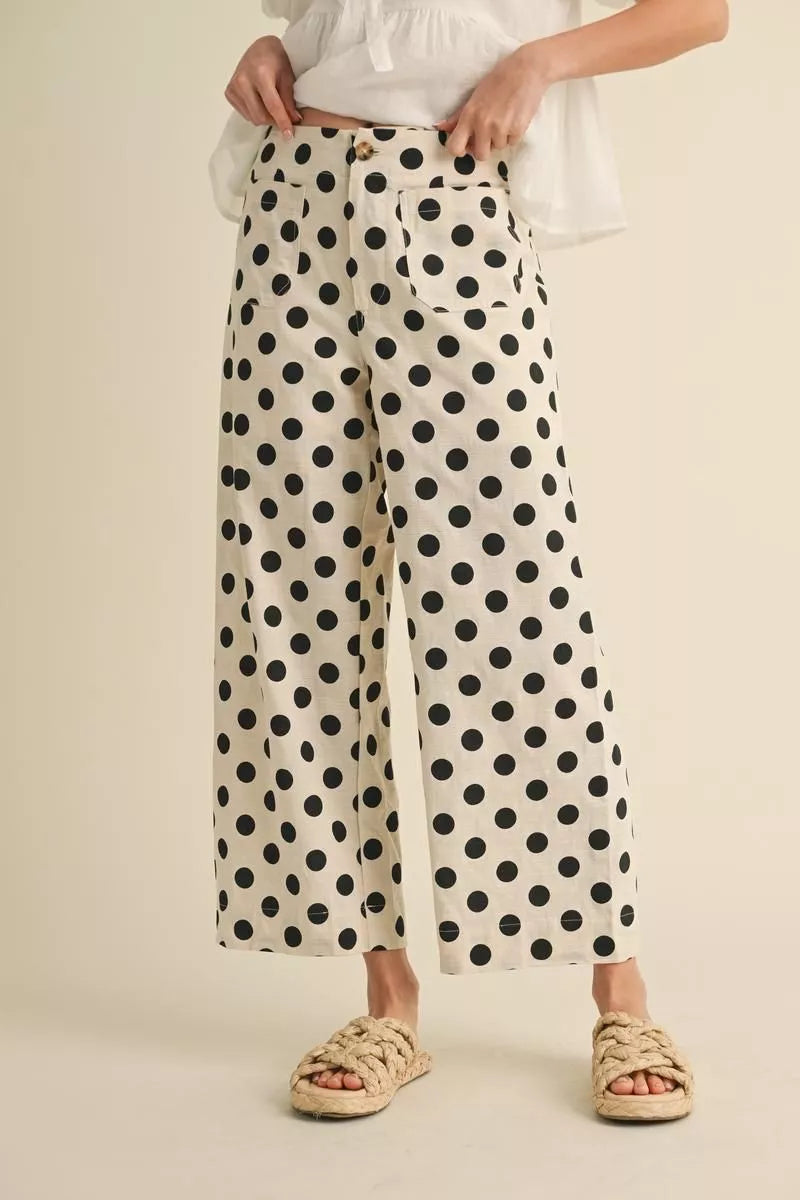 Lizzy Polka Dot Pant