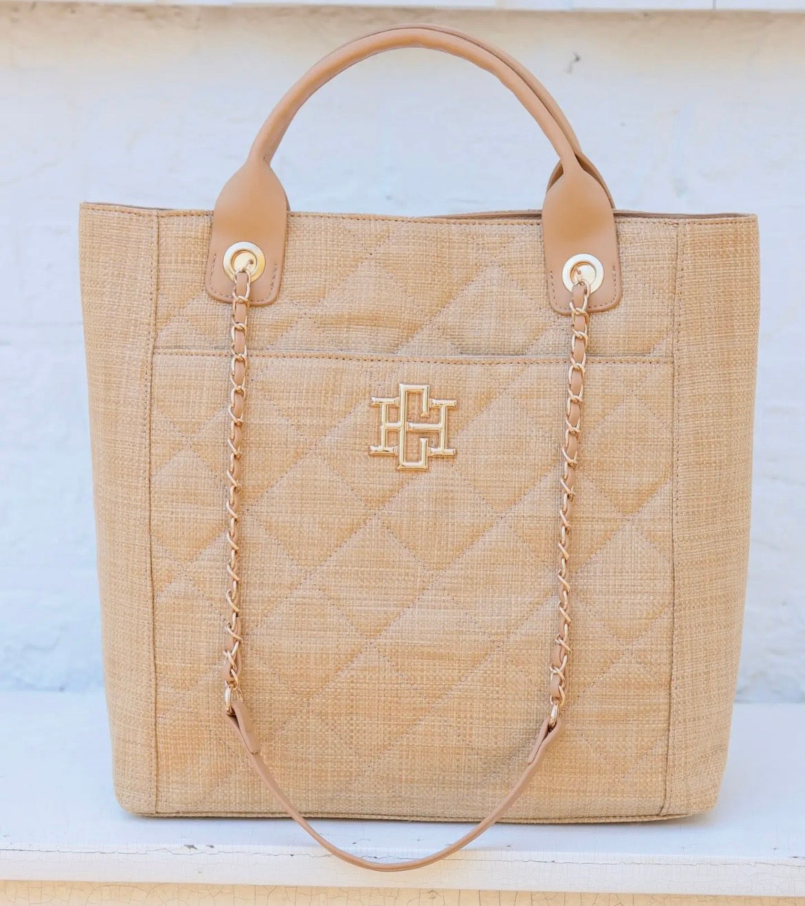 Caroline Hill Kinzley Tote Natural