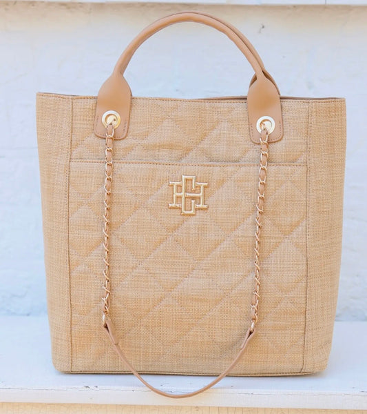 Caroline Hill Kinzley Tote Natural