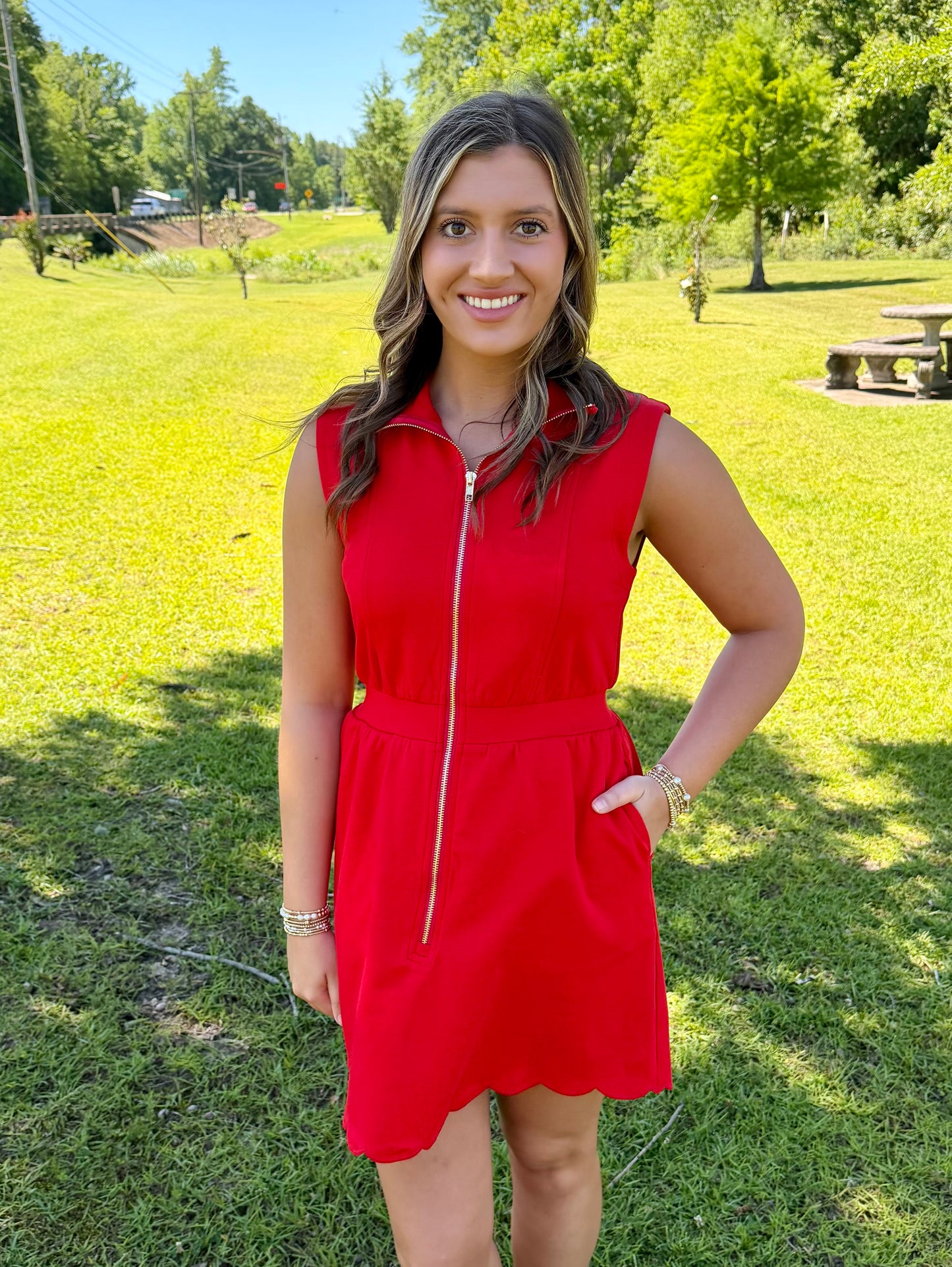 Simply Irrestible Red Dress