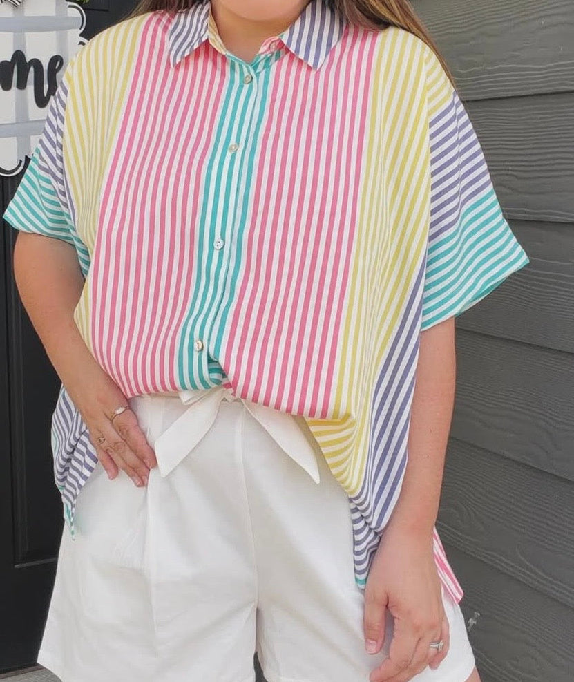 Sassy Stripe Top