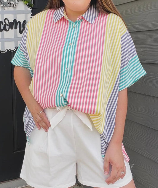 Sassy Stripe Top