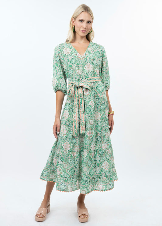 Uncle Frank Midi Tiered Dress