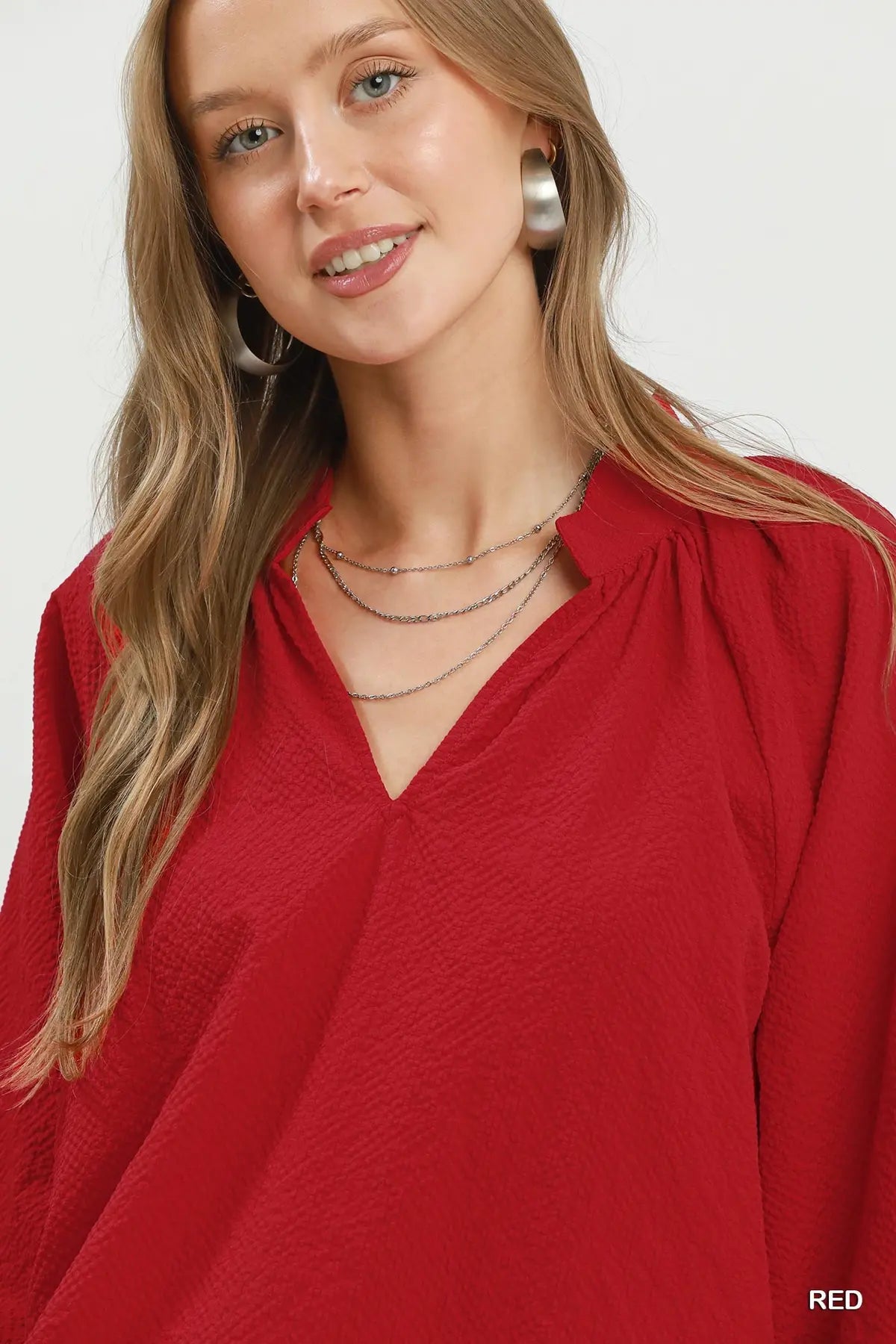 Radiant Red Top