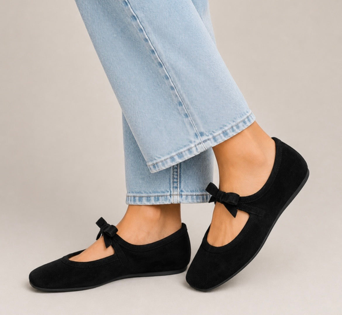 Corky’s Black Layover Flats