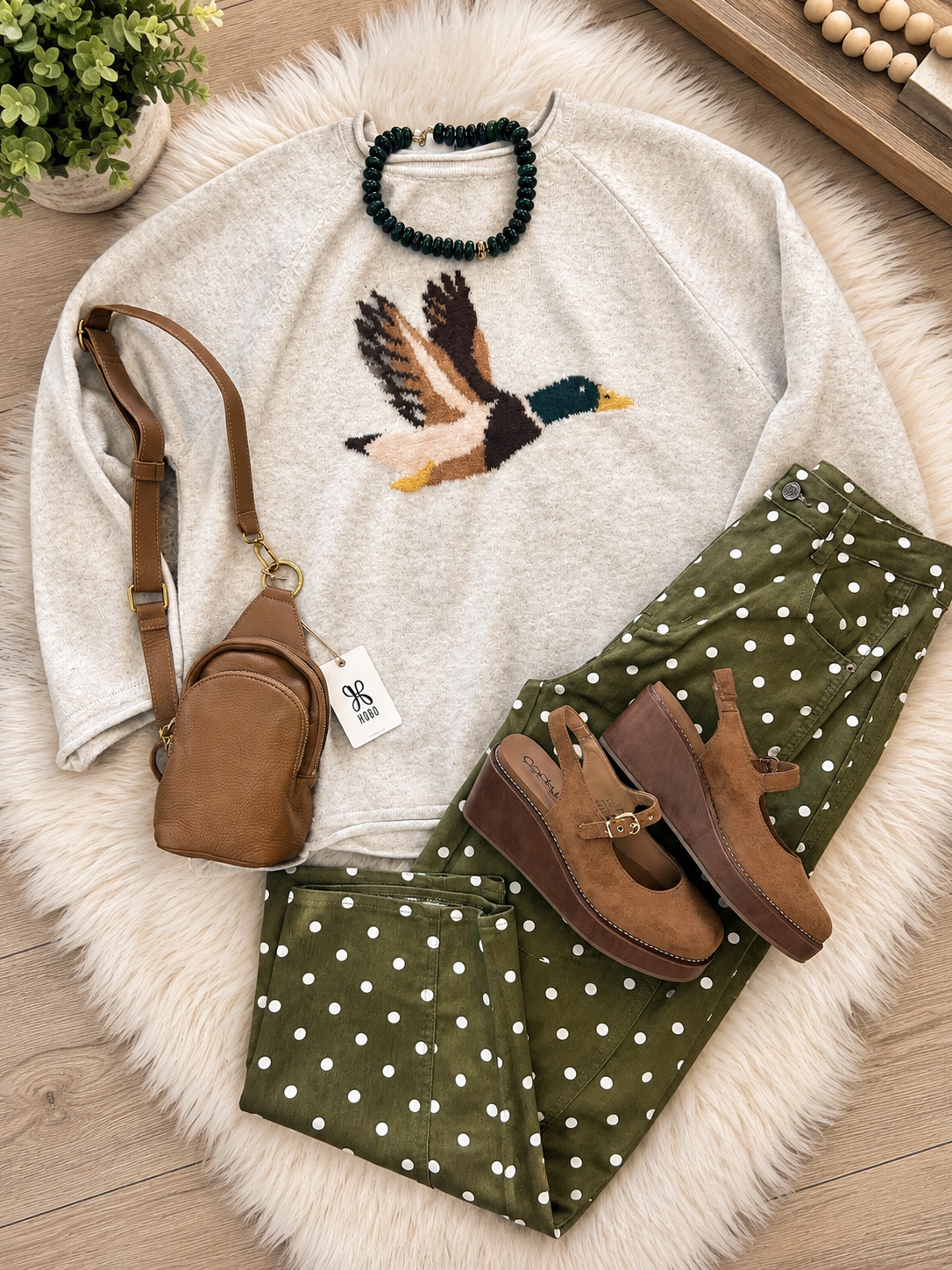 Flying Mallard Sweater