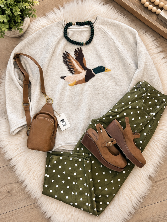 Flying Mallard Sweater