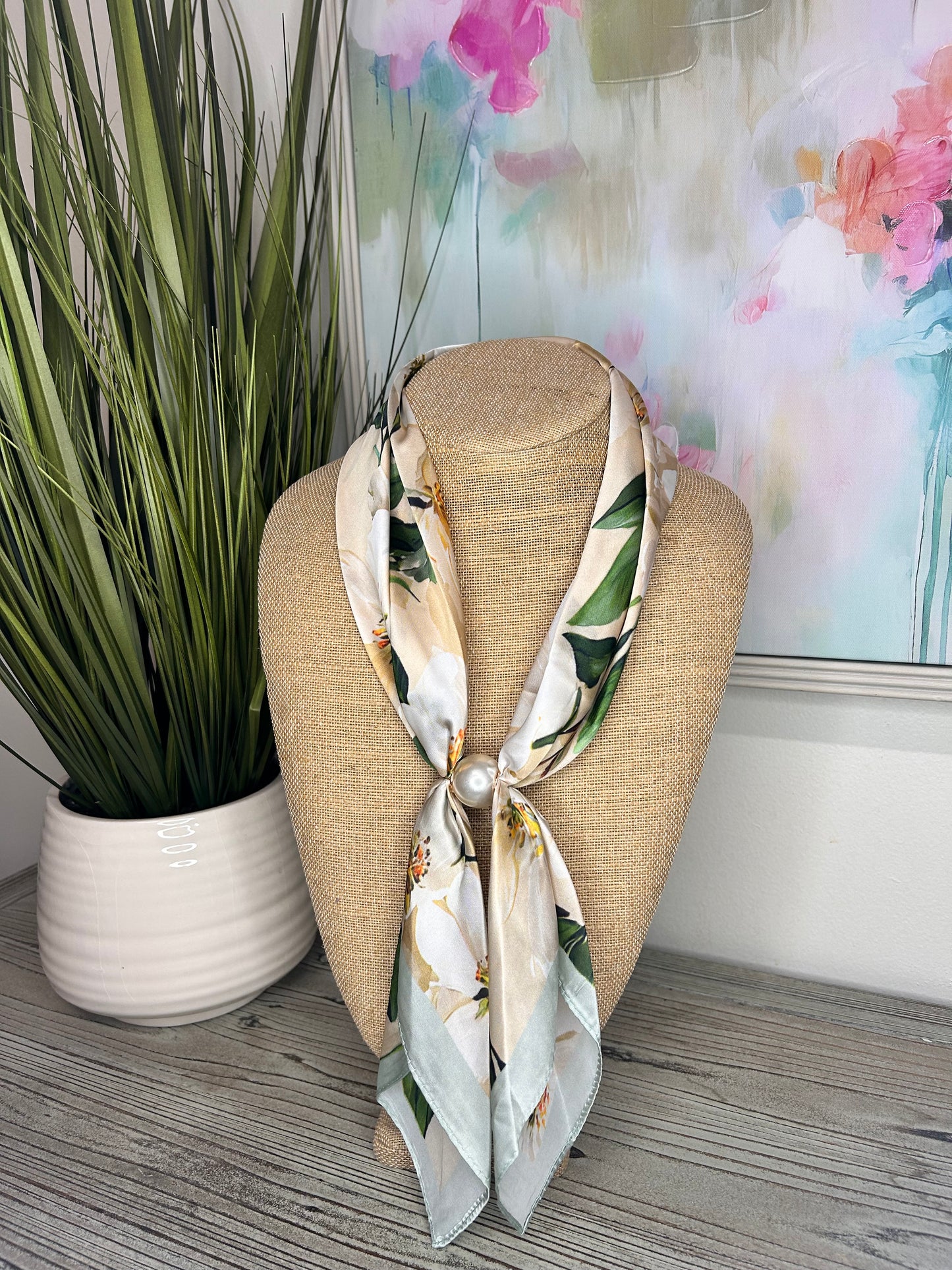 Magnetic Scarf Necklaces-Printed Patterns