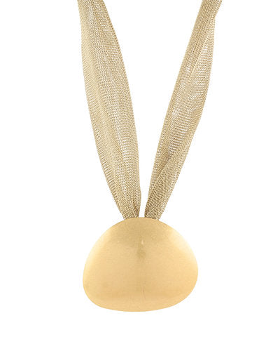 Abstract Mesh Necklace