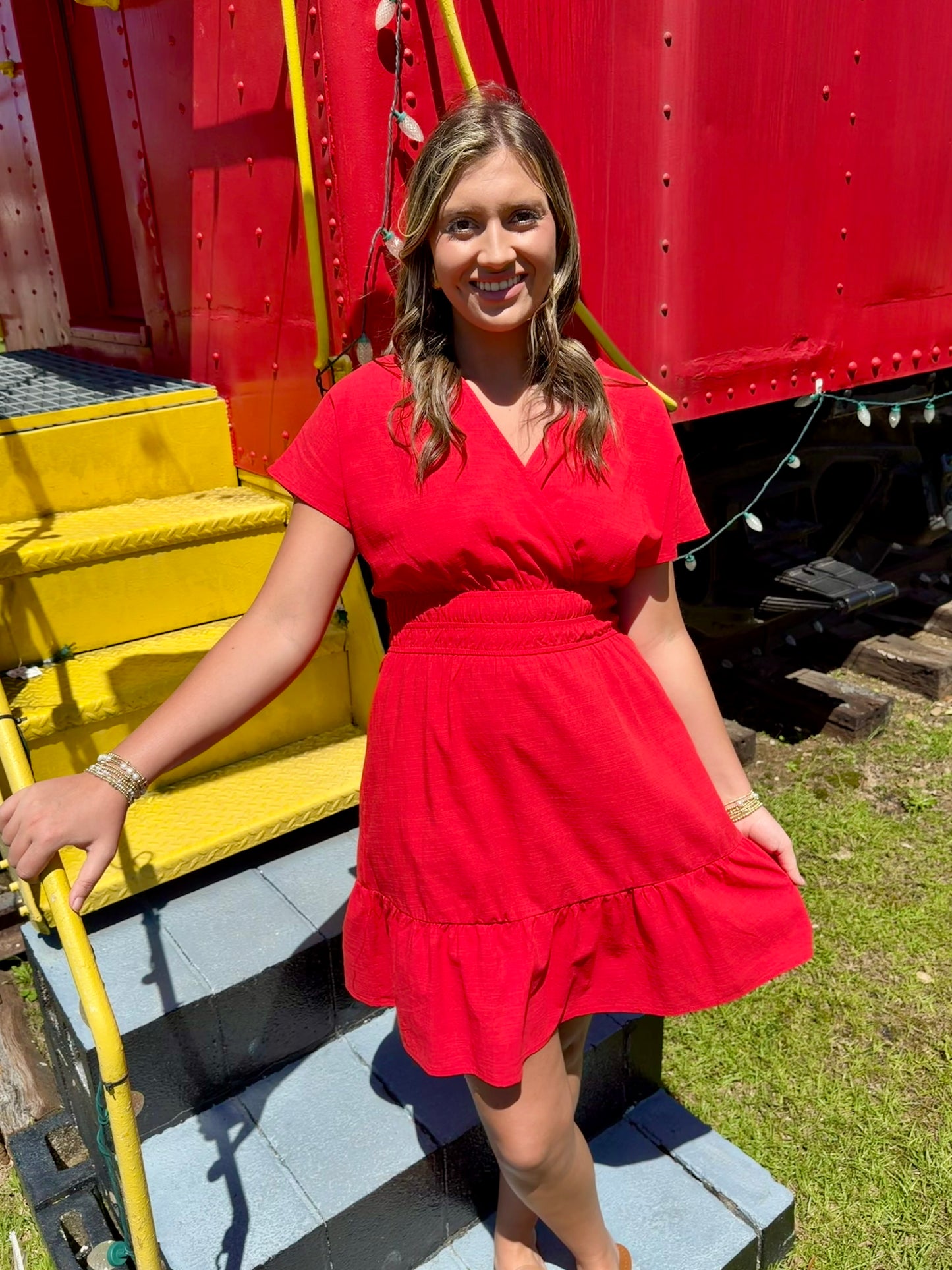 Always Radiant Red Dress
