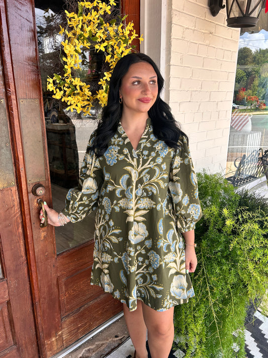 Fall Bouquet Dress
