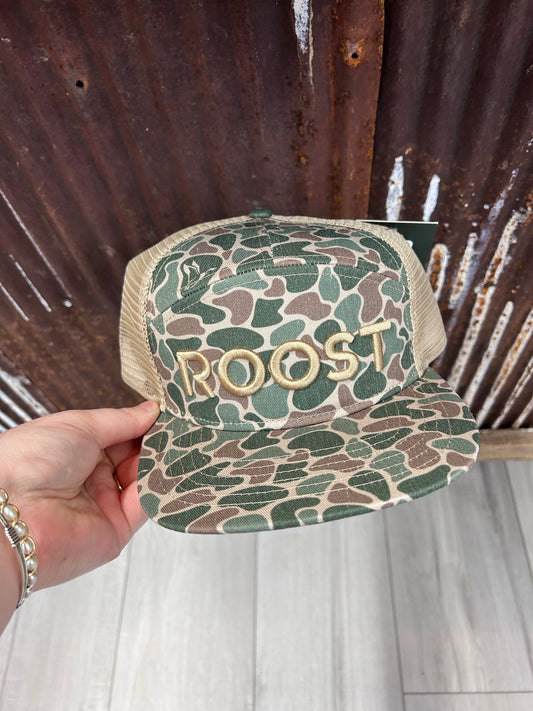 Roost Panel Camo Hat