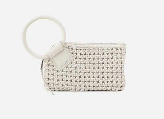 Sable Wristlet Woven Whitecap