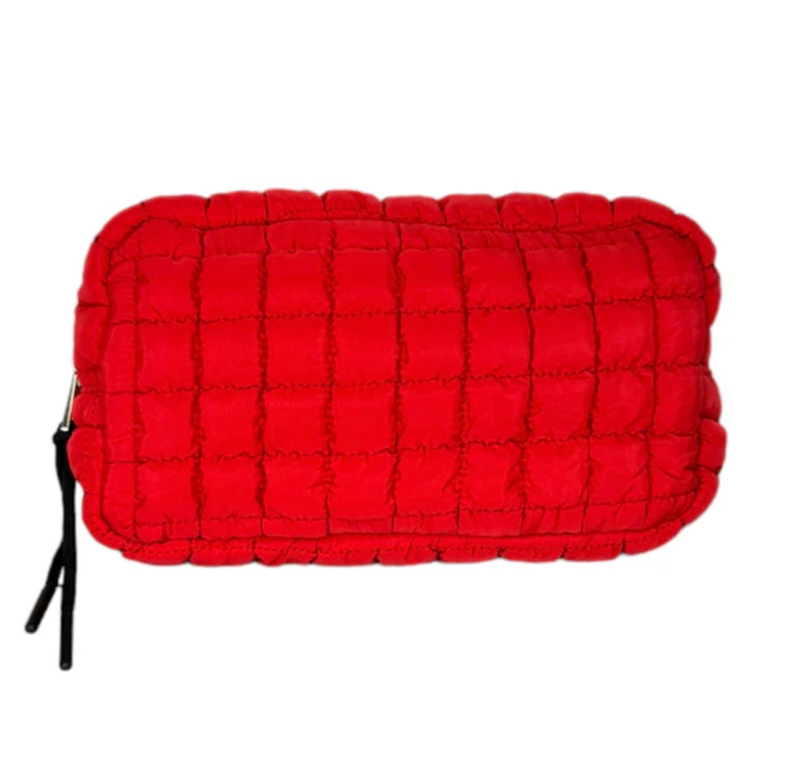 Puffer Quilted Cosmetic Bag