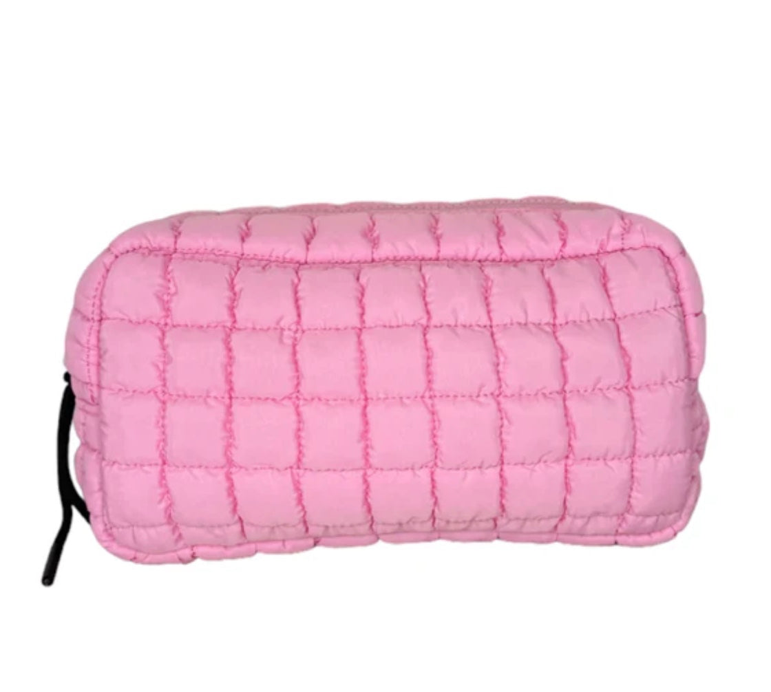 Puffer Quilted Cosmetic Bag