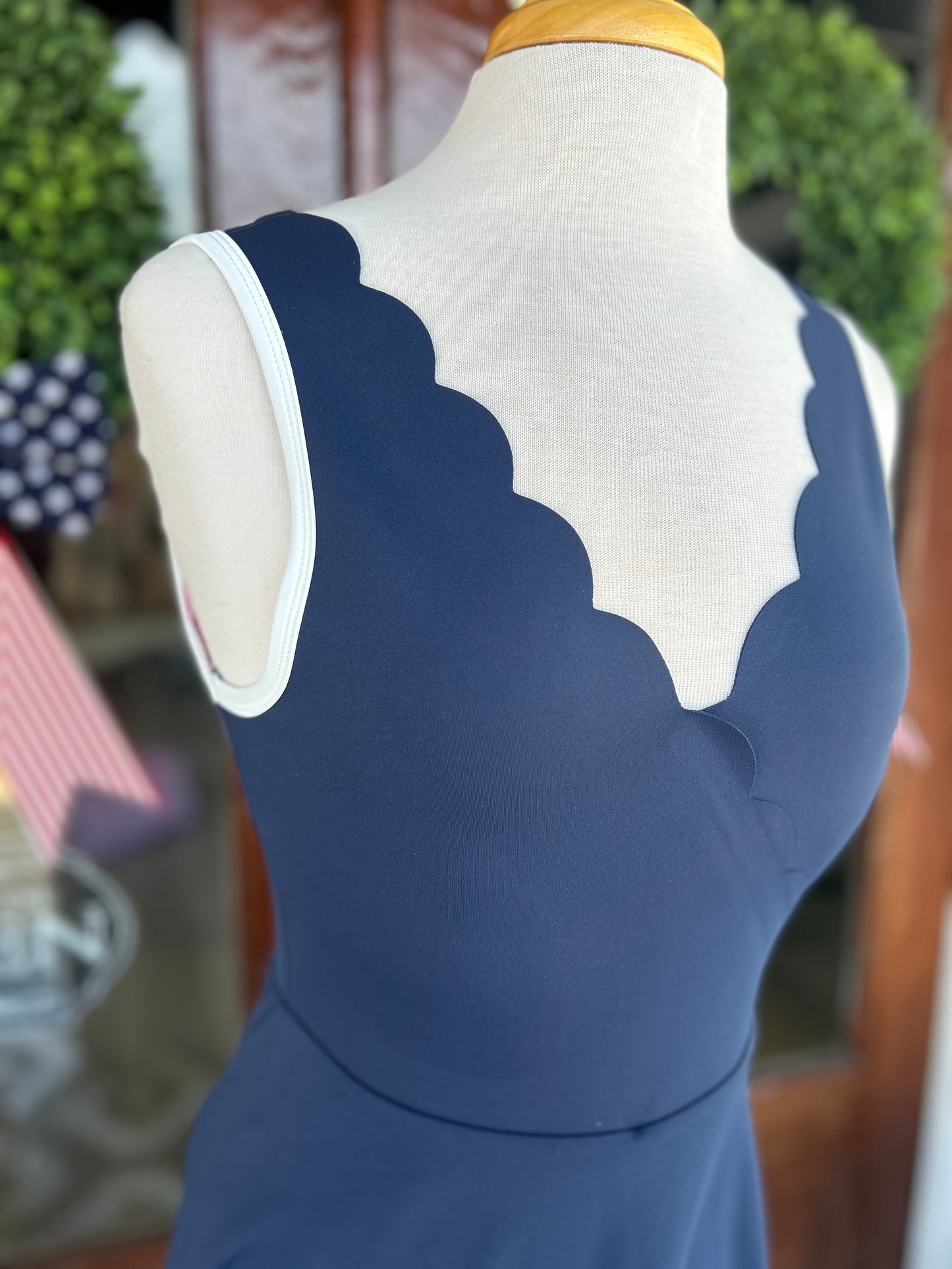 Simply Southern Scalloped Athletic Dress