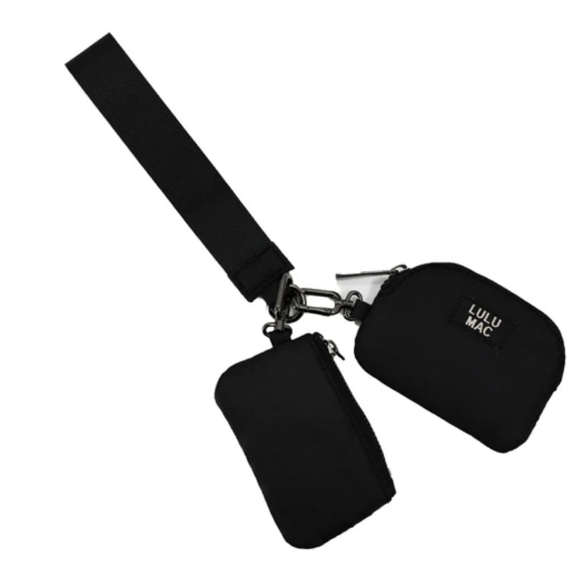Lulu MAC Double Pouch Wristlet- 7 Colors