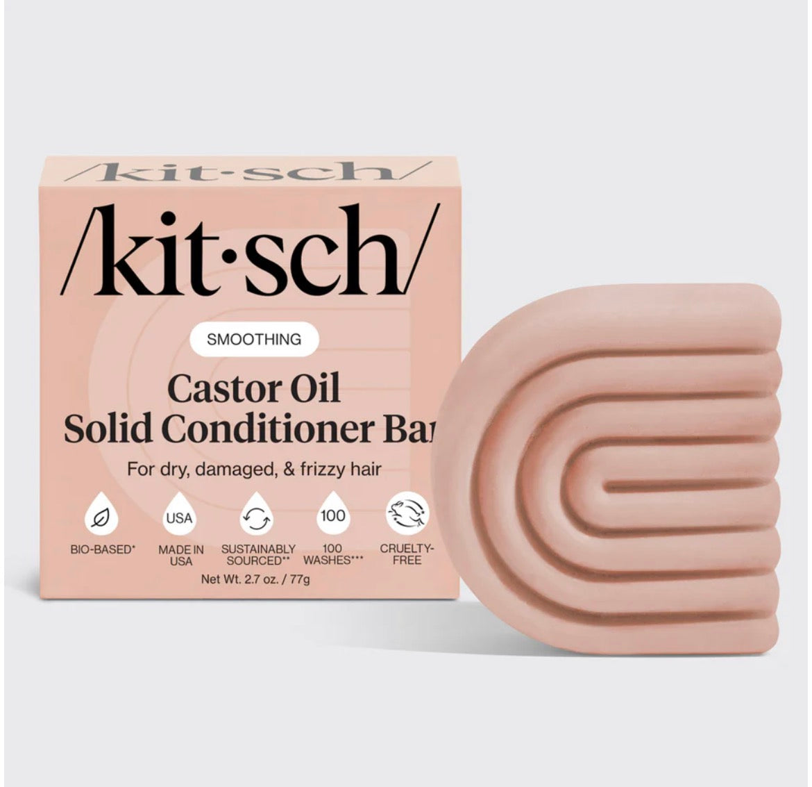 Kitsch Nourishing Solid Conditioner Castor Oil Bar