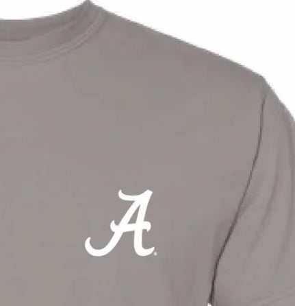 Alabama Crimson Tread Tee