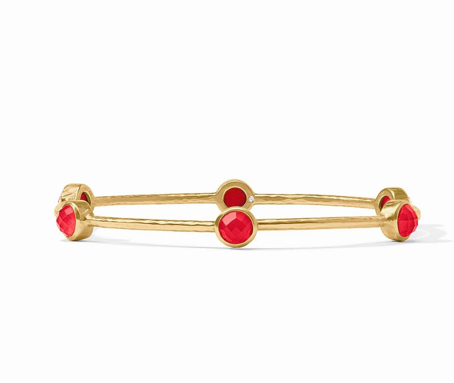 Milano Luxe Bangle- Iridescent Strawberry