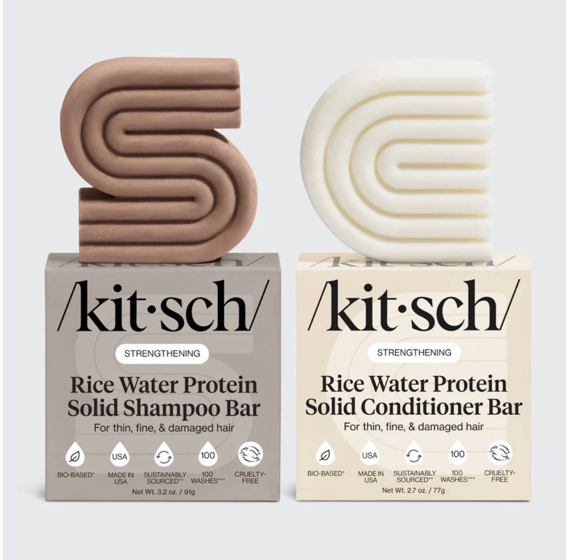 2-1 Kitsch Shampoo Bar/Conditioner Bar