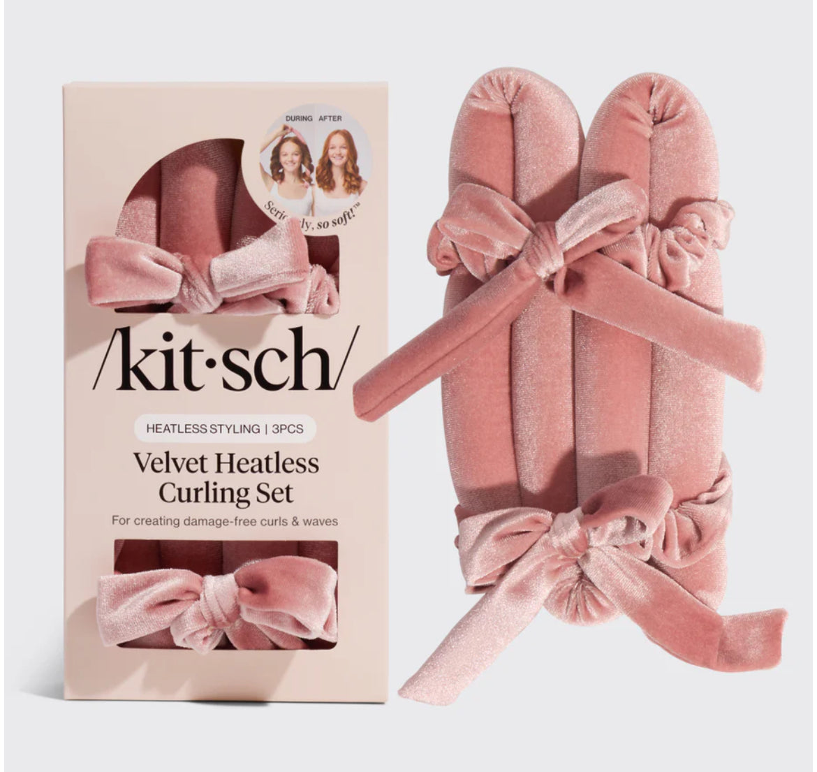 Kitsch Velvet Heatless Curlers