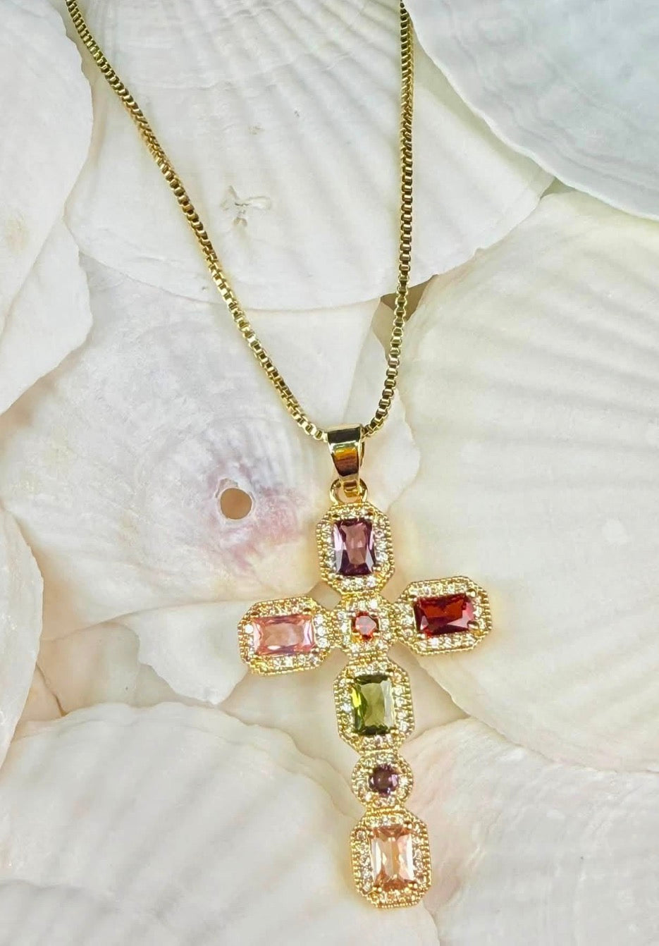 Multi Cross Necklace
