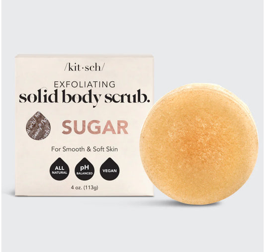 Kitsch Solid Exfoliating Body Scrub Bar