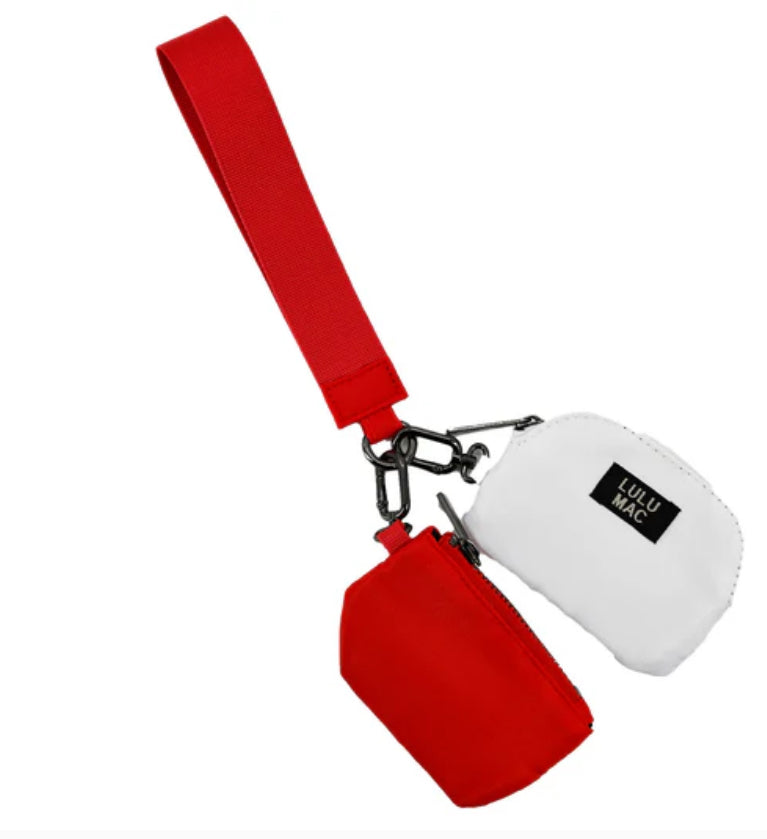 Lulu MAC Double Pouch Wristlet- 7 Colors