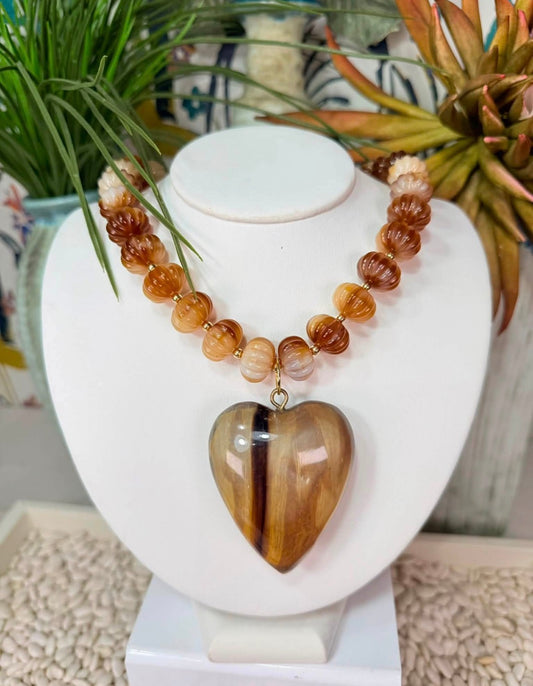 Chunky Heart Necklace