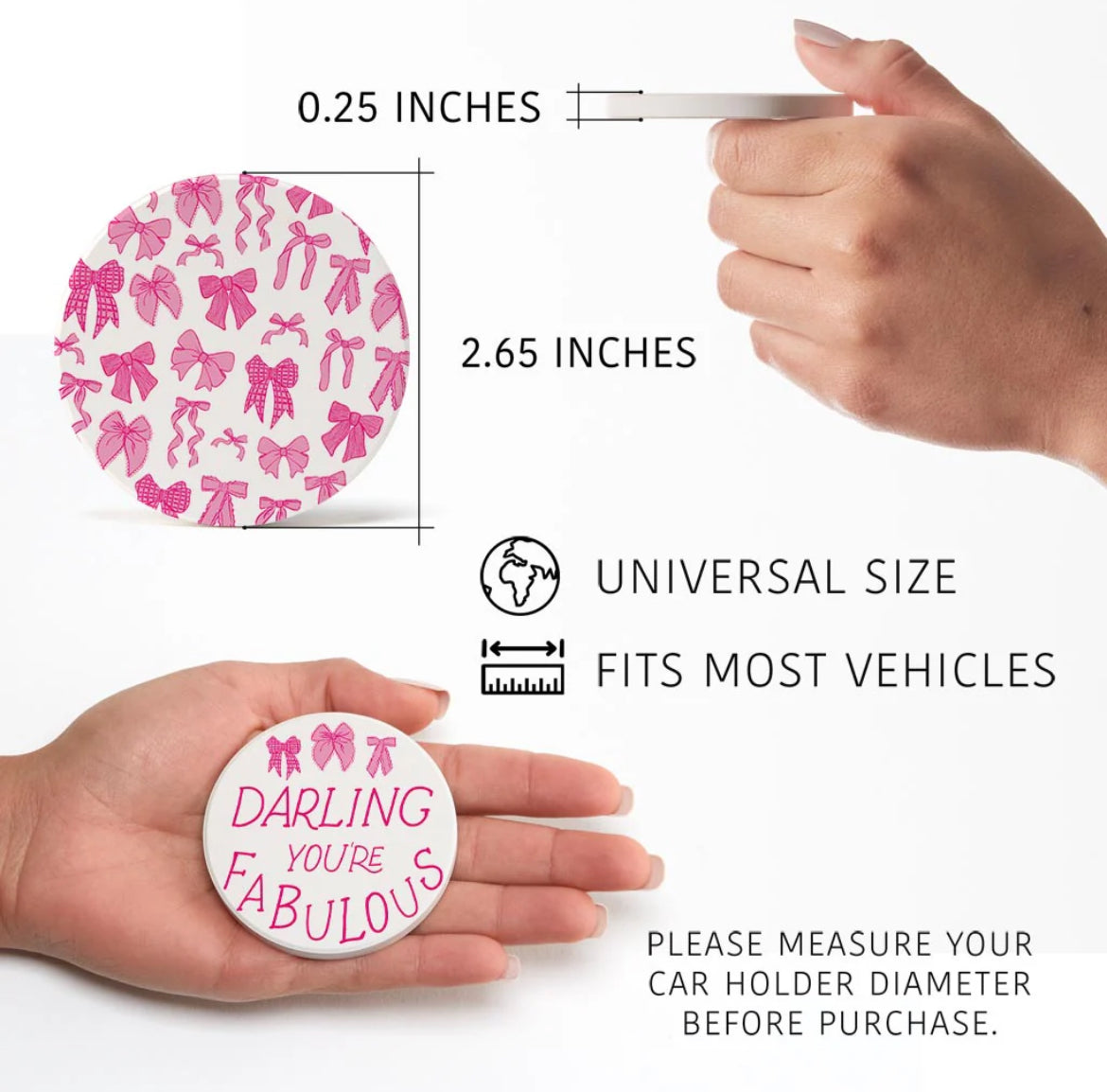 Car Coasters -2 Styles