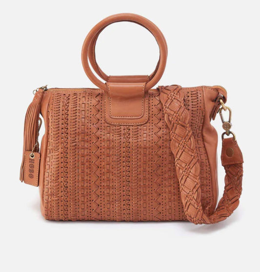 Shelia Medium Satchel- Harvest Wheat